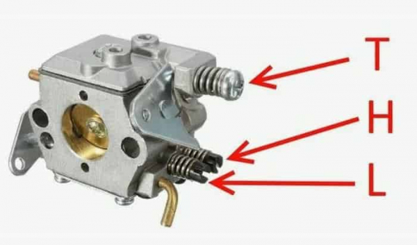 Регулировка карбюратора на бензопиле