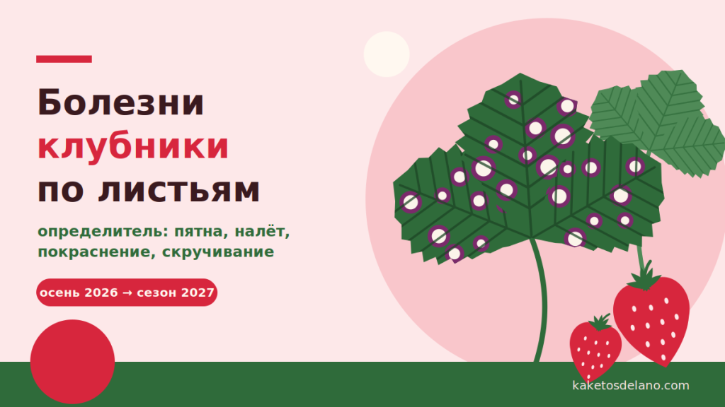 Определение болезней клубники по листьям: пятна, налёт, покраснение — таблица признаков и лечение Лист клубники с белыми пятнами в пурпурной кайме и ягоды — определение болезней клубники по листьям