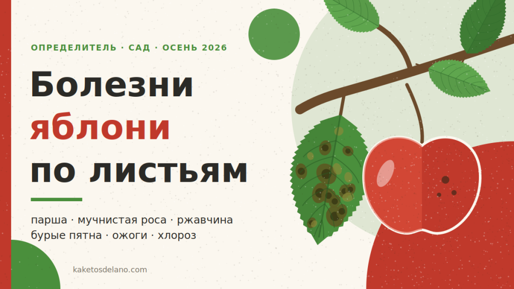 Определение болезни яблони по листьям: парша, мучнистая роса, ржавчина и бурые пятна — как распознать Болезни яблони по листьям: ветка яблони с листом в оливковых пятнах парши и красным яблоком